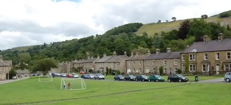 View of West Burton village green